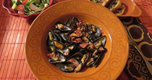 Moules au chorizo, toasts au beurre de champignons + 