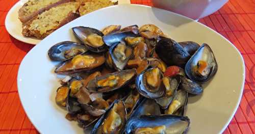 Moules aux épices libanaises 