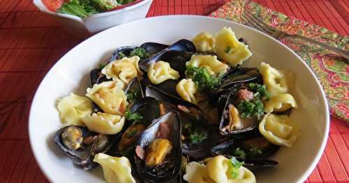 Moules exquises, sauce à l’italienne + 