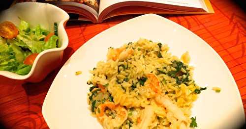 Orzo aux langoustines +