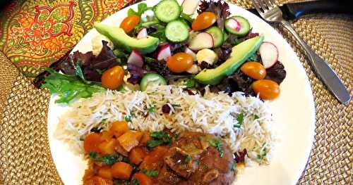 Osso buco de porc, façon tajine + 