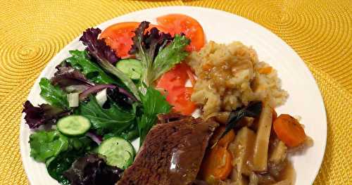 Palette de veau aux légumes d’automne