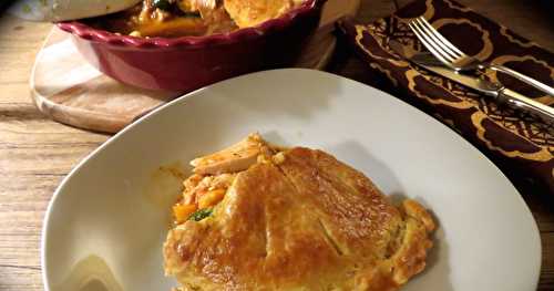 Pâté au poulet et aux légumes grillés + 