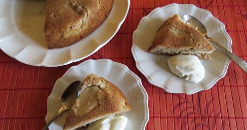 Petit gâteau aux pommes 