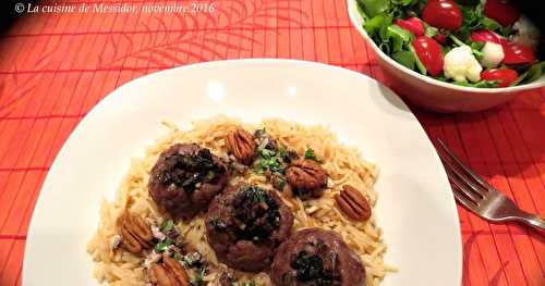 Petites boulettes à la syrienne +