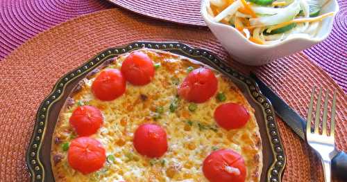 Pizzettas exquises aux tomates et au cheddar +