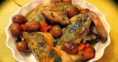 Poulet en crapaudine aux épices +