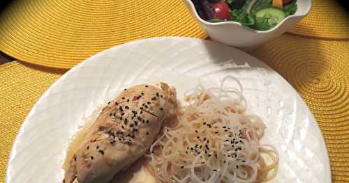 Poulet entier, marinade à l’orientale