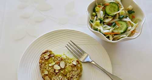 Quiche au chou-fleur à l’indienne 