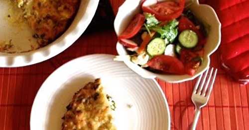 Quiche au millet, au chou frisé et au prosciutto 