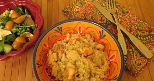 Risotto au homard 