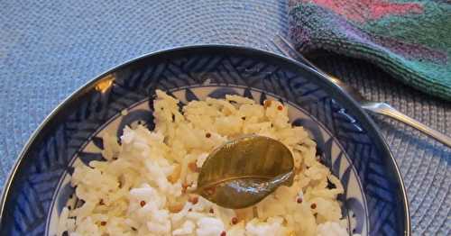 Riz basmati au citron confit