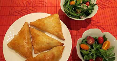 Samosas au saumon 