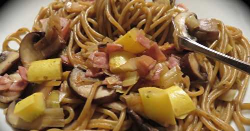 Spaghetti à l’italienne, version minute 