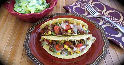 Tacos sans viande vite prêts