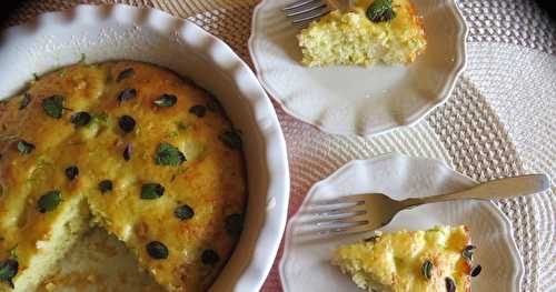 Tarte à la poire et aux deux citrons 