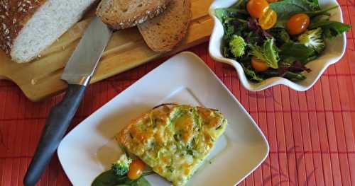 Tarte facile aux courgettes et au cheddar 