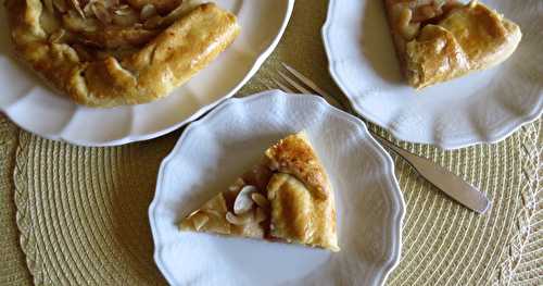 Tarte rustique aux poires +