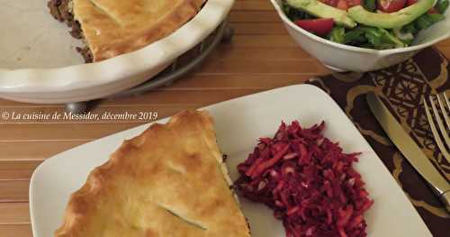 Tourtière au sans-viande… à l’italienne 