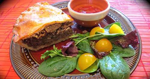 Tourtière exquise aux trois viandes + Pâte santé +