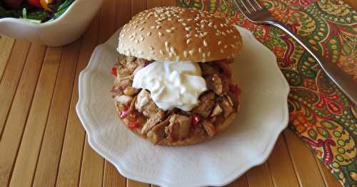 Burgers au poulet cuit + 