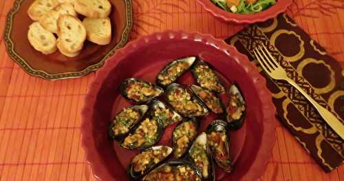 Moules farcies, nos préférées + 