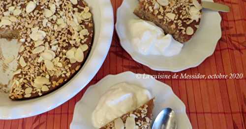 Tarte menteuse d’octobre + 