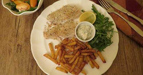 Filets de doré européen en croûte de parmesan 