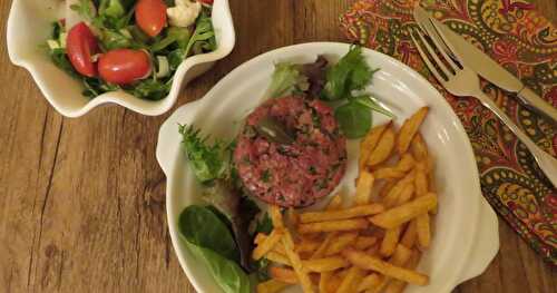 Tartare de boeuf du bistro 