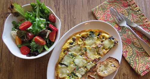 Omelette gratinée à l’italienne +   