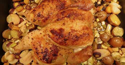 Poulet en crapaudine de Cuisine futée  +