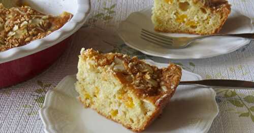 Tarte sans croûte aux nectarines et à l’érable, bis +