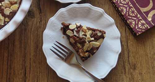 Gâteau amandine choco-poires + 