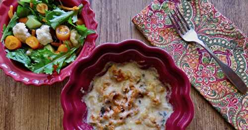 Petits gratins de poireau au sockeye + 