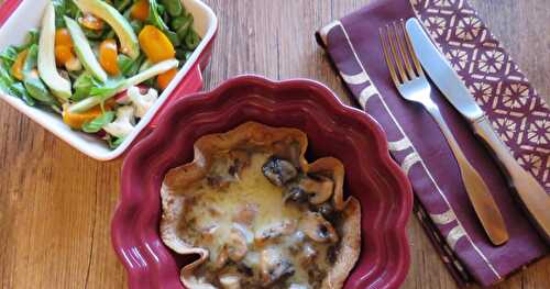 Cassolettes d’escargots en croûte de tortilla + 