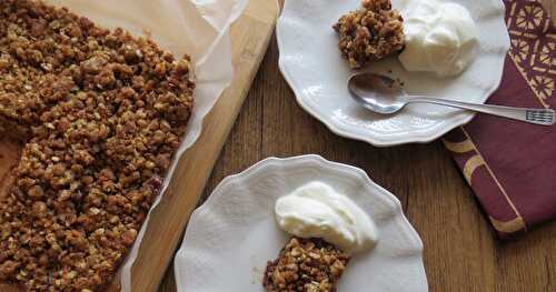 Croustade choco-poires au gingembre +