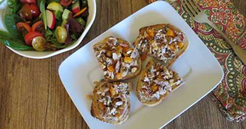 Tartines de poisson Méditerranée + 