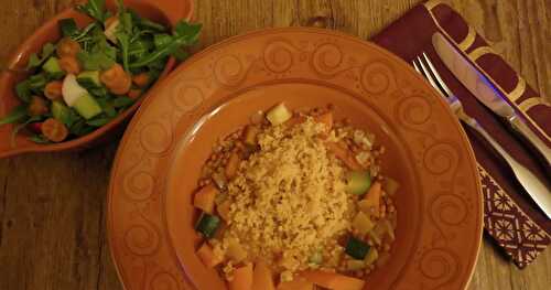 Couscous tunisien sans viande +