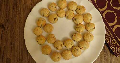 Mini-scones aux olives farcies + 