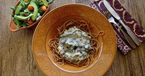 Tetrazzini express au poulet cuit 