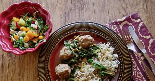 Boulettes de porc à l’orientale +