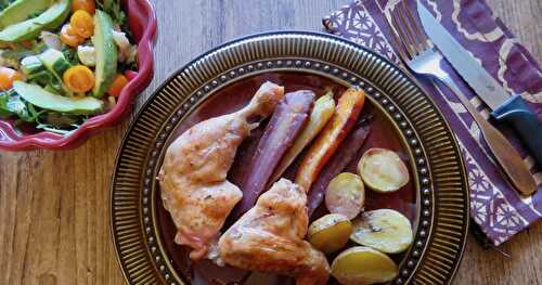 Casserole de poulet et de légumes au four + 