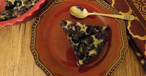 Clafoutis aux bleuets +