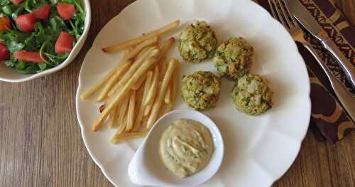 Boulettes de poisson croustillantes + 