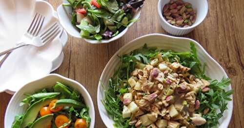 Salade de poulet pour jours chauds + 