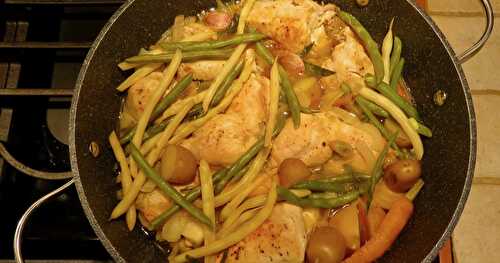 Poulet aux légumes de juillet +