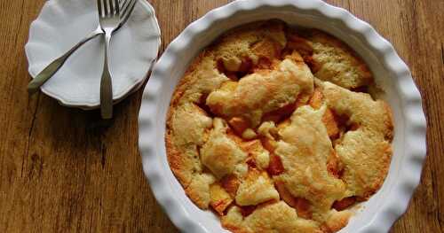 Cobbler aux nectarines + 