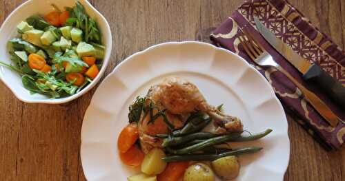 Grande poêlée de poulet aux légumes d’octobre + 