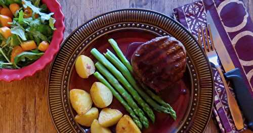 Médaillons de filet de boeuf, sauce au porto + 