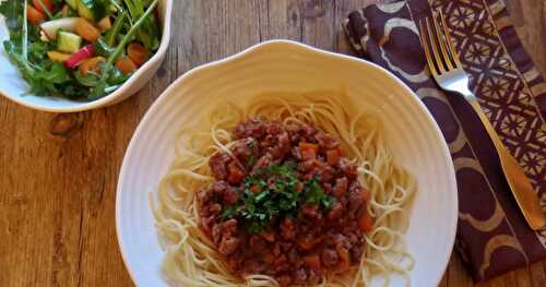 Spaghetti-réconfort d’octobre + 